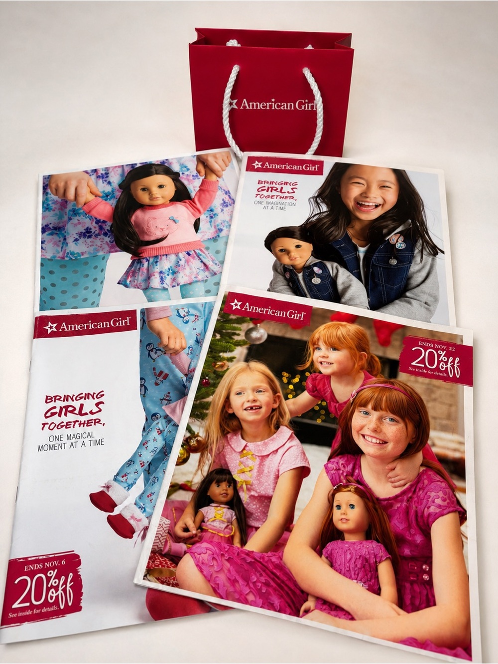 Vintage American Girl Catalogs set of 4